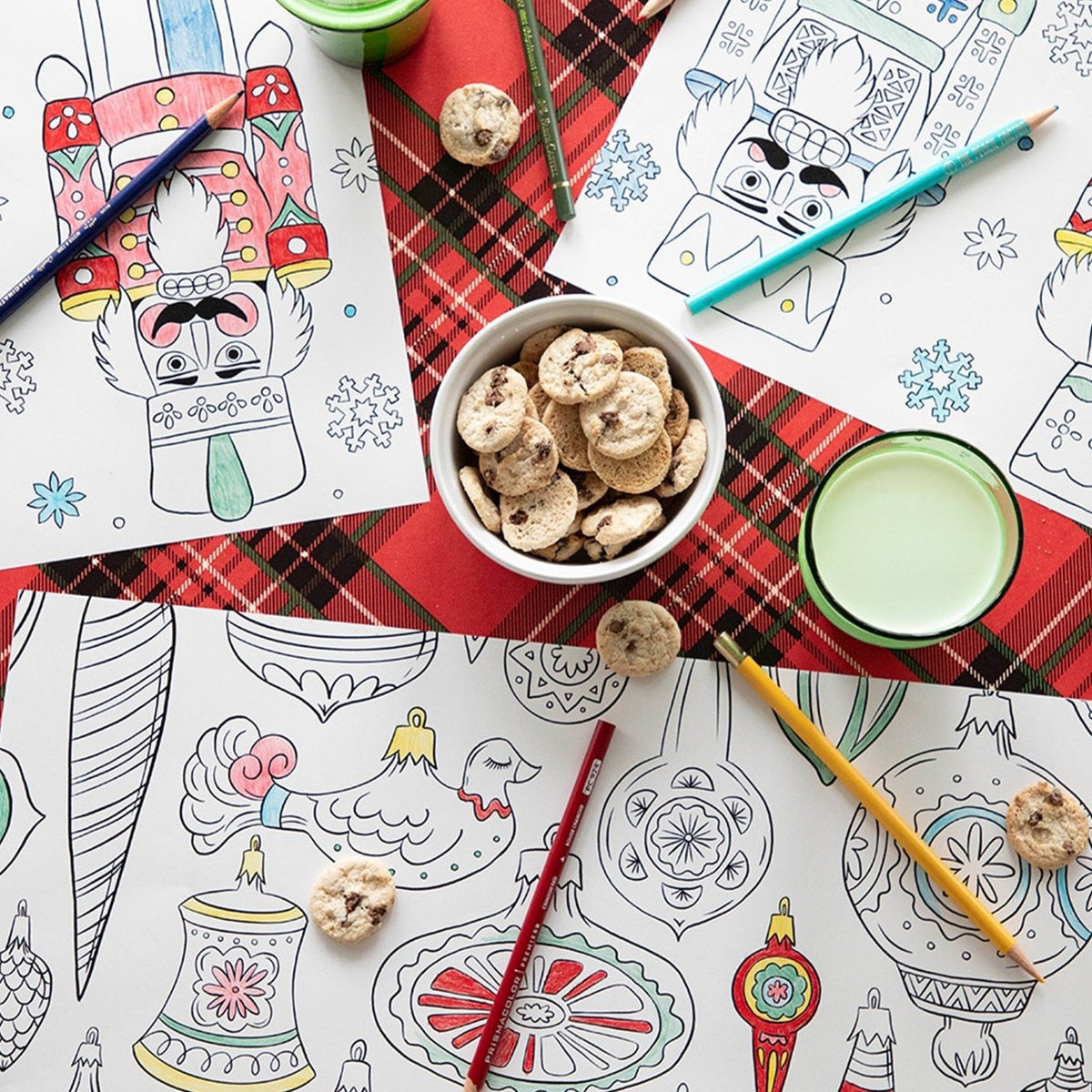 Placemat Paper - Christmas (colouring)