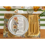 Placemat Paper - Autumn Acanthus
