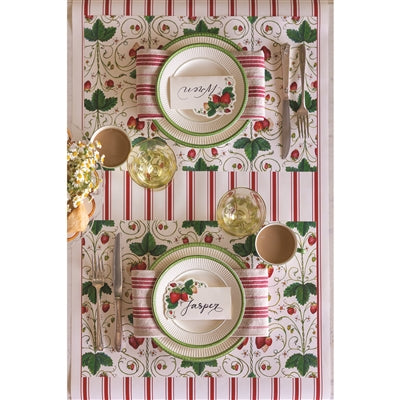 Placemat Paper - Strawberry Fields