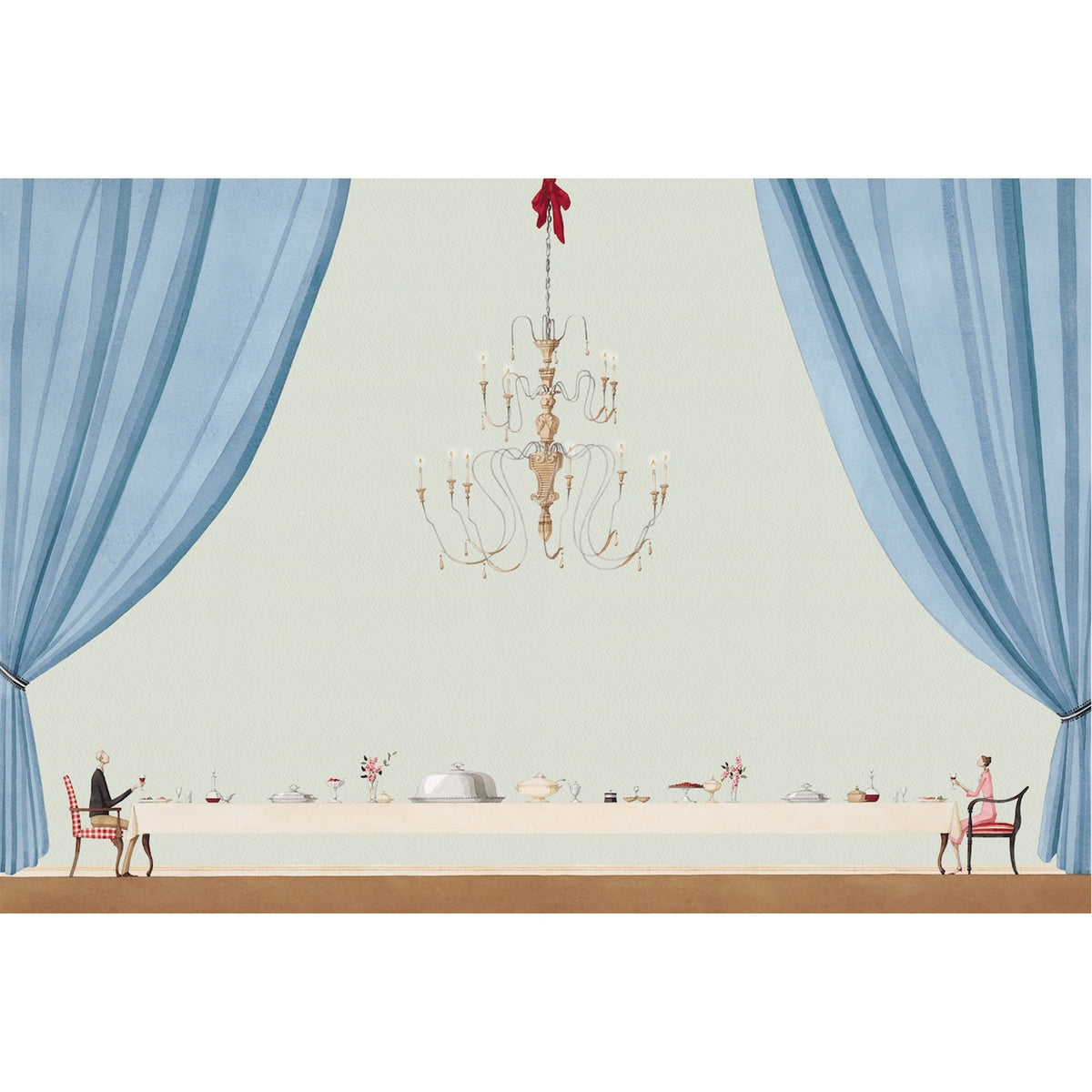 Placemat Paper - Table for Two