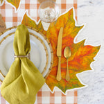 Placemat Paper - Die-cut Fall Leaf