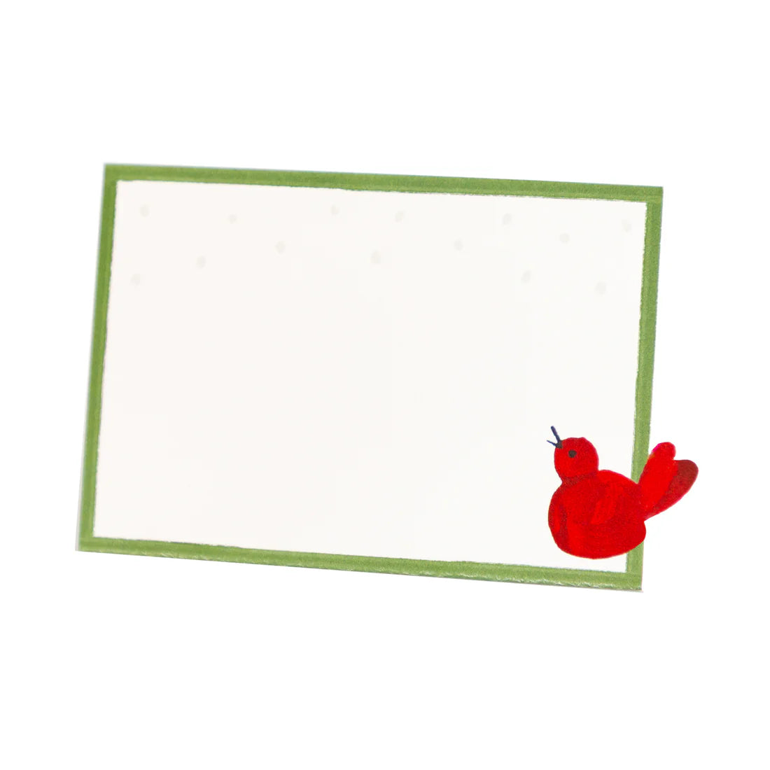 Place Card Red Bird