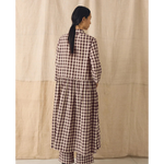 Dress Check Linen