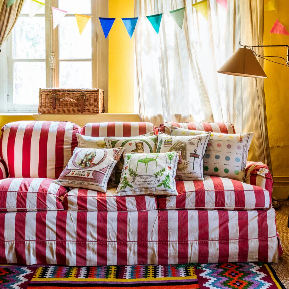 Collection of Marin Montagut French cushions