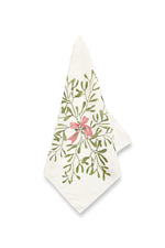 Napkin Mistletoe Kiss