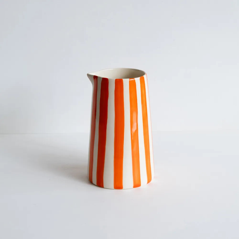 Jug Candy Stripe Tangerine