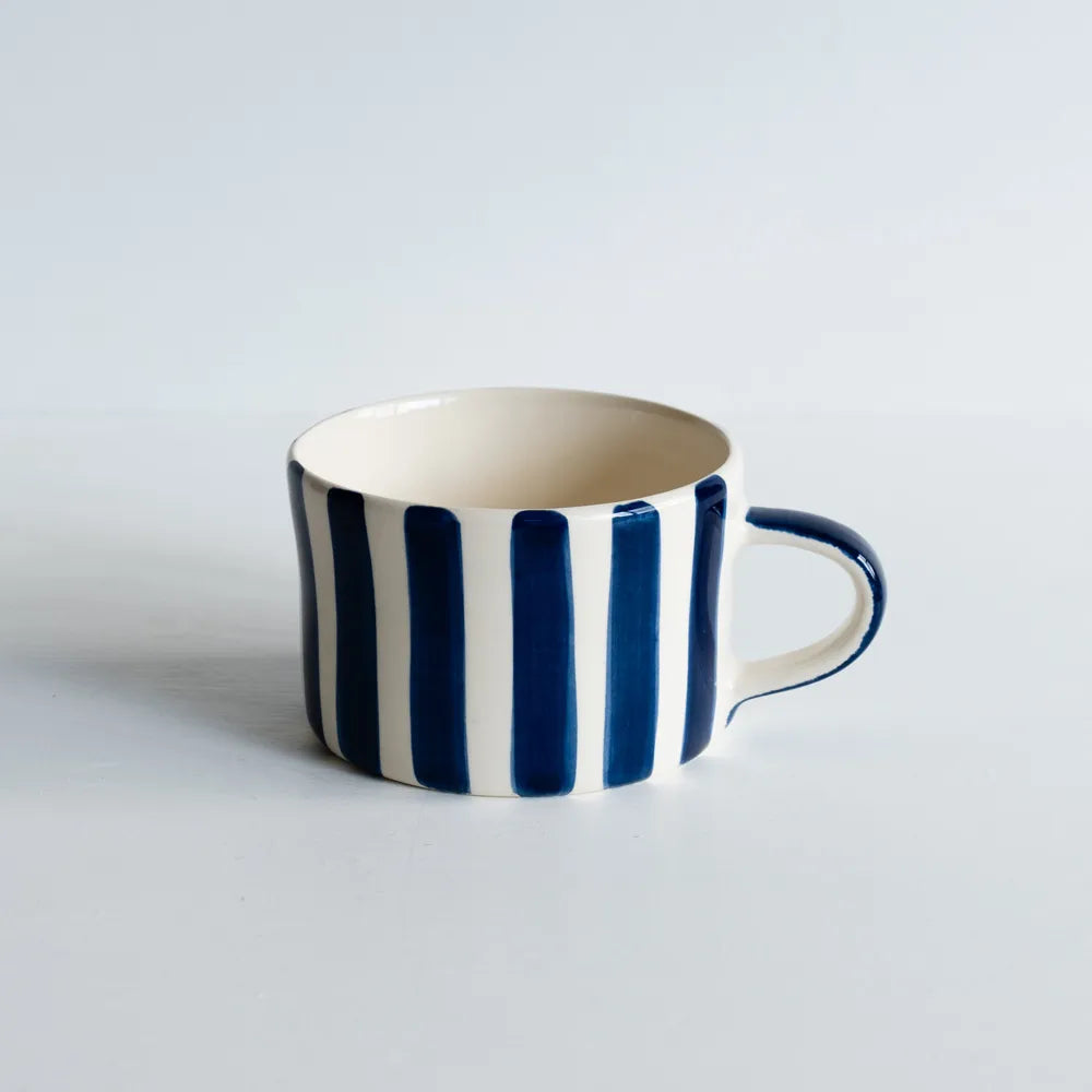 Mug Candy Stripe Blue