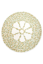 Tablecloth 'L'Orangerie' Linen Round - 102"