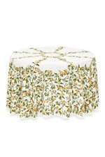 Tablecloth 'L'Orangerie' Linen Round - 102"