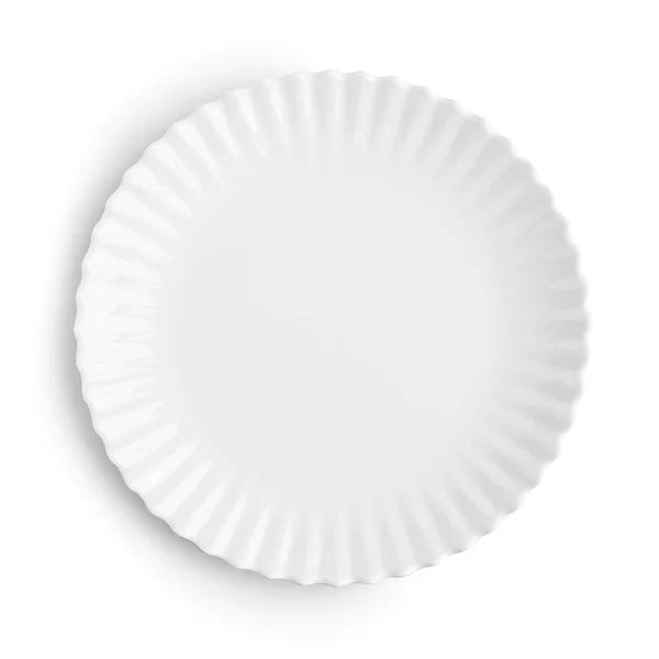 Melamine "Paper" reusable dinnerware - Set of 4
