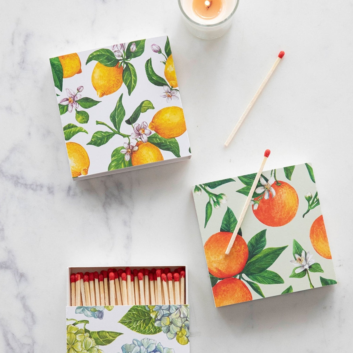 Matches Hydrangrea - Box of 60