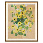 Painting Paule Marrot Sunflowers