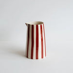 Pitcher Candy Stripe Paprika