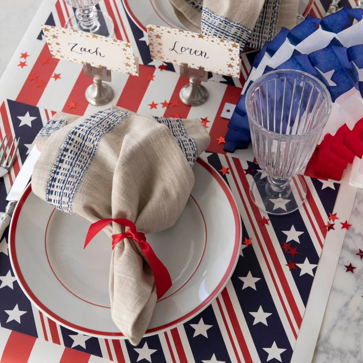 Placemat Paper - Stars and Stripes