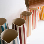 Pitcher Candy Stripe Paprika
