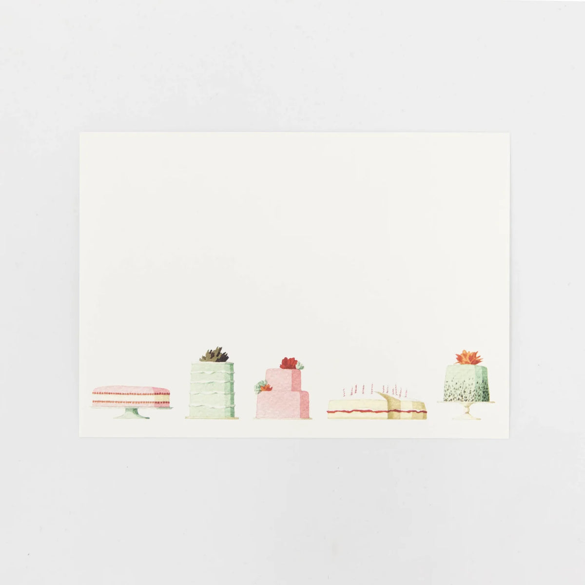 Flat Notes Cakes Set