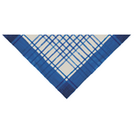 Bandana Painted Table Silk Cobalt
