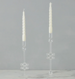 Candlestick Glass Lrg Clear