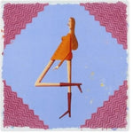 Plaque porcelain Number 4