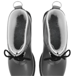 Ankle Books Rub 2. Grey Rubber Rain boots