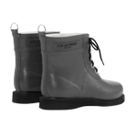 Ankle Books Rub 2. Grey Rubber Rain boots