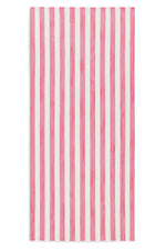 Tablecloth Stripe Linen White & Pink