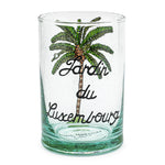 Hand Painted Glasses - Luxembourg Palm