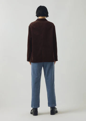 Jacket Patch Pocket Corduroy Java