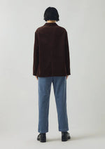 Jacket Patch Pocket Corduroy Java