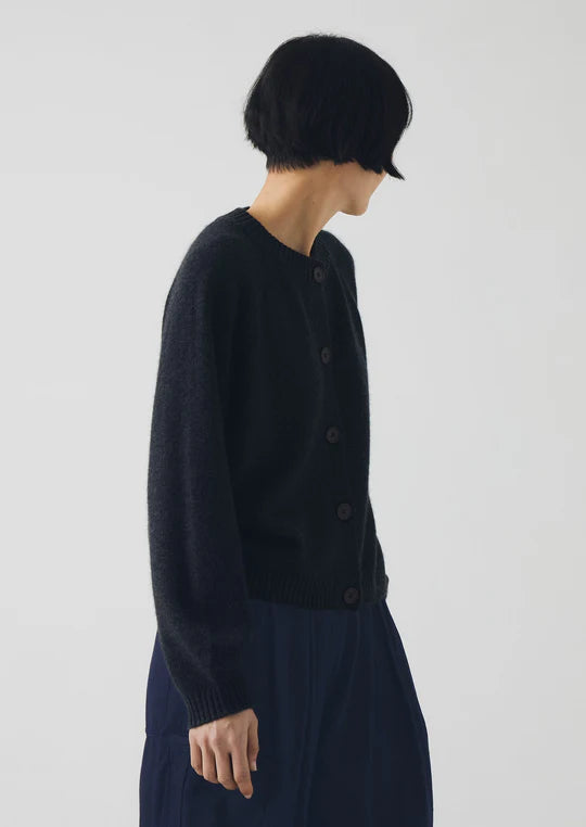 Cardigan Eden Wool Cashmere Charcoal