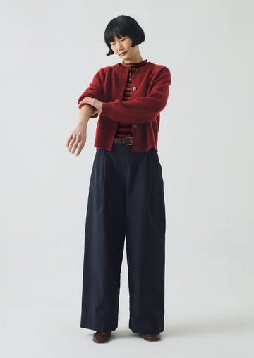 Cardigan Eden Wool Cashmere Red Sorrell