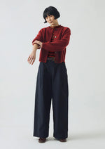 Cardigan Eden Wool Cashmere Red Sorrell