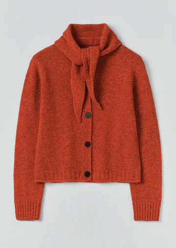 Cardigan Merino Neckerchief Nasturtium