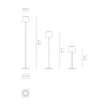 Large Polinda Table/Floor Lamp