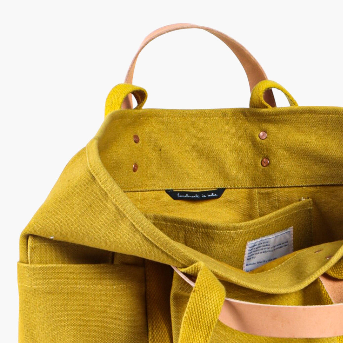 Bag Construction Tote | Chartreuse