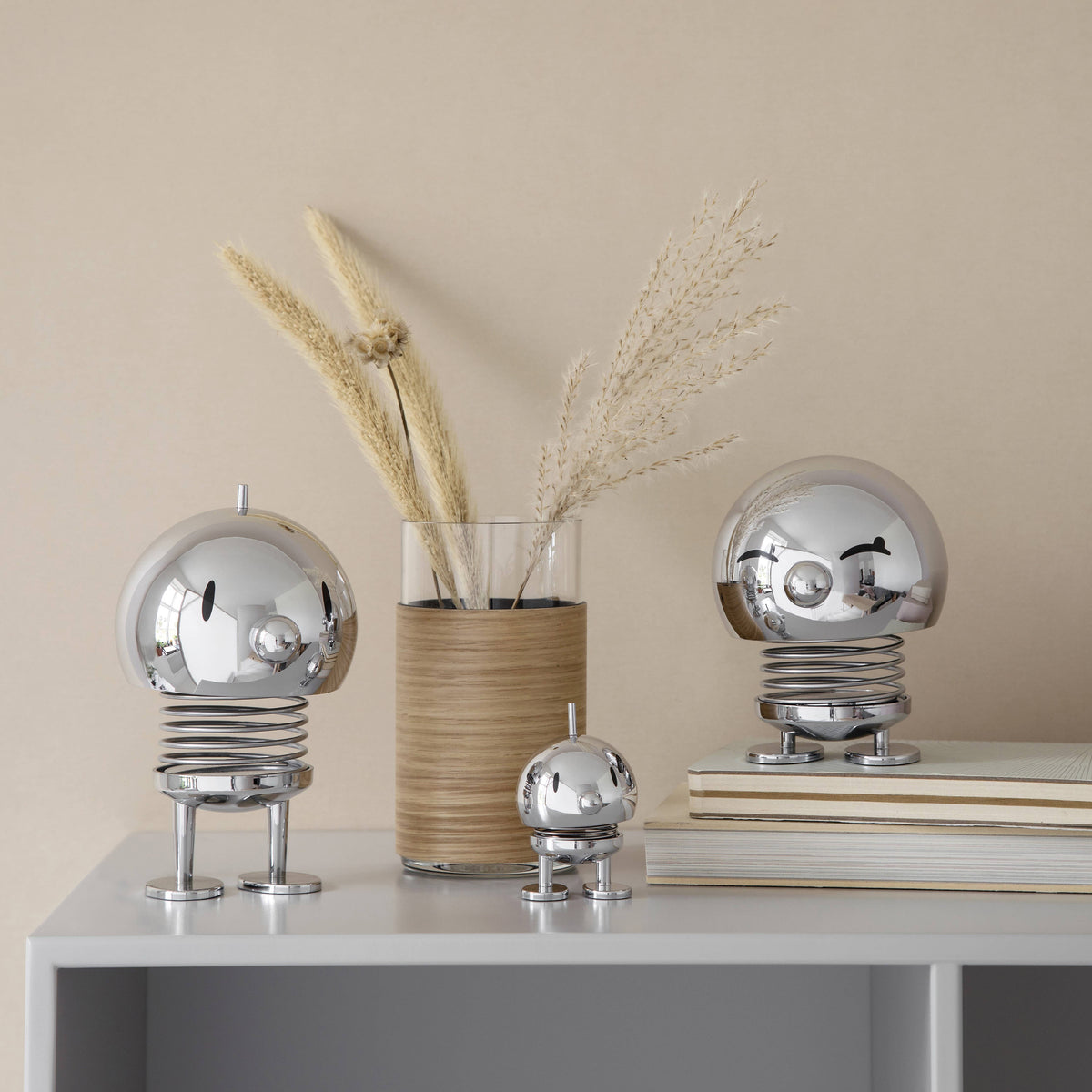 Hoptimist Lamp L Chrome