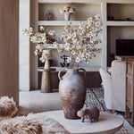 Flowers Artificial Prunus Blossom Cream