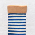 Socks Stripes Cobalt