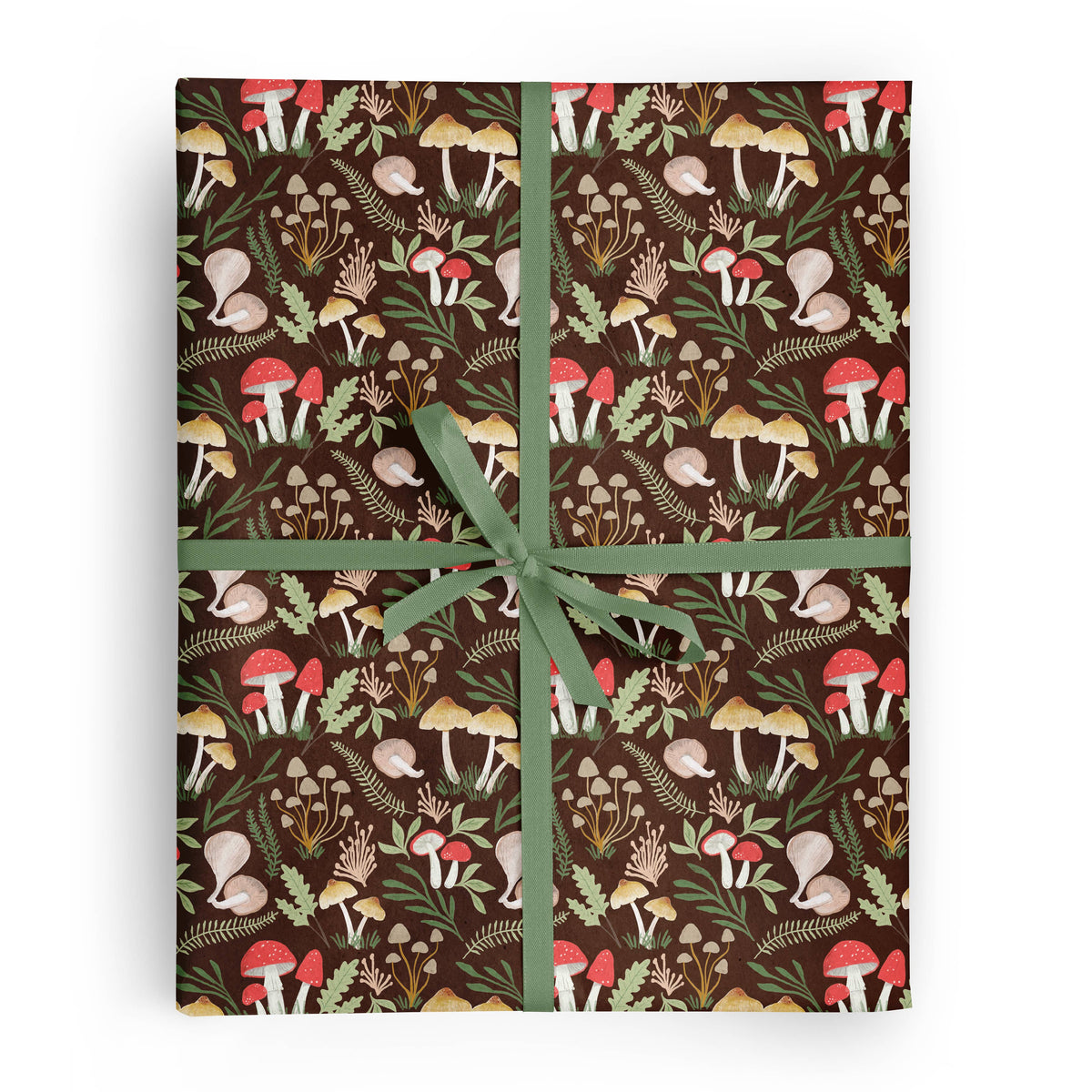 Gift Wrap Roll - Mushrooms