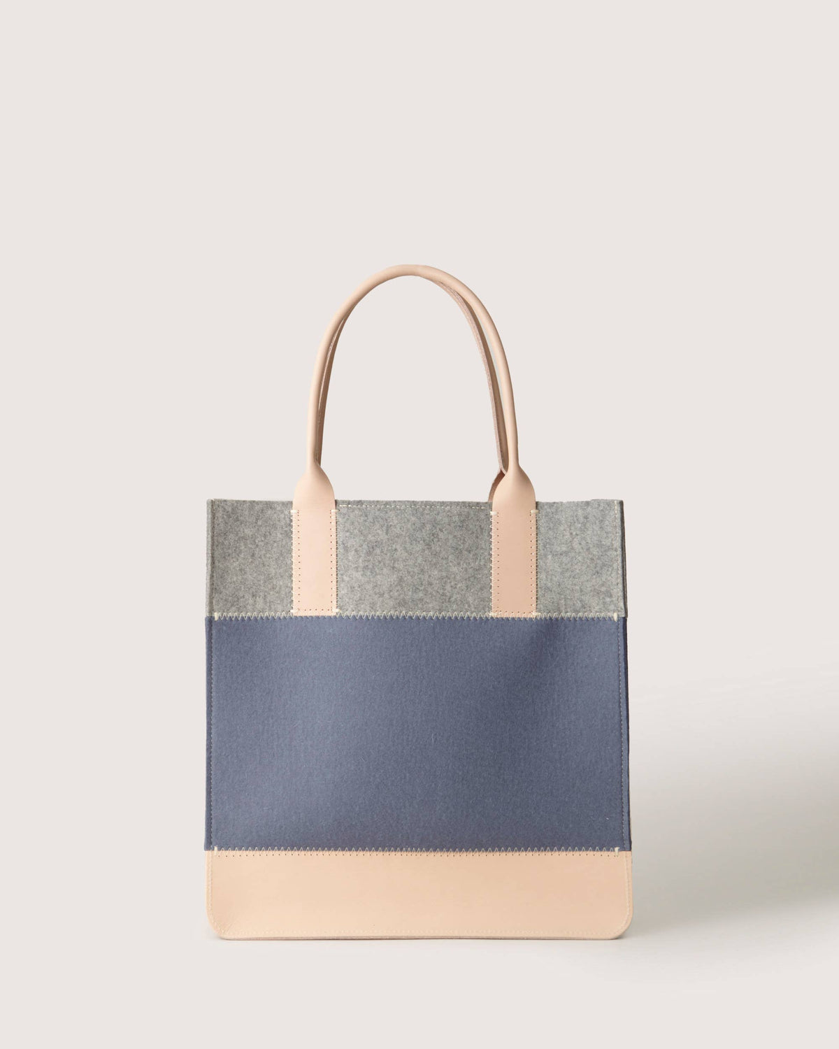 Jaunt Merino Wool Tote Horizon / Granite