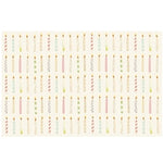 Placemat Paper - Birthday Candles