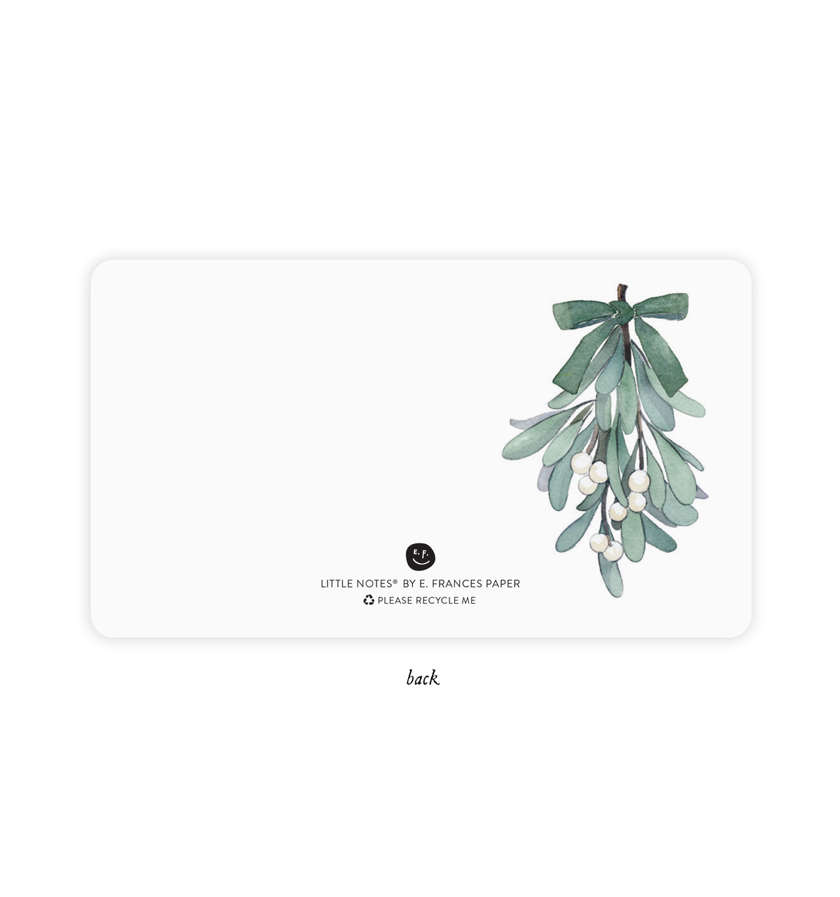 Mistletoe Christmas Little Notes®, Set of 55