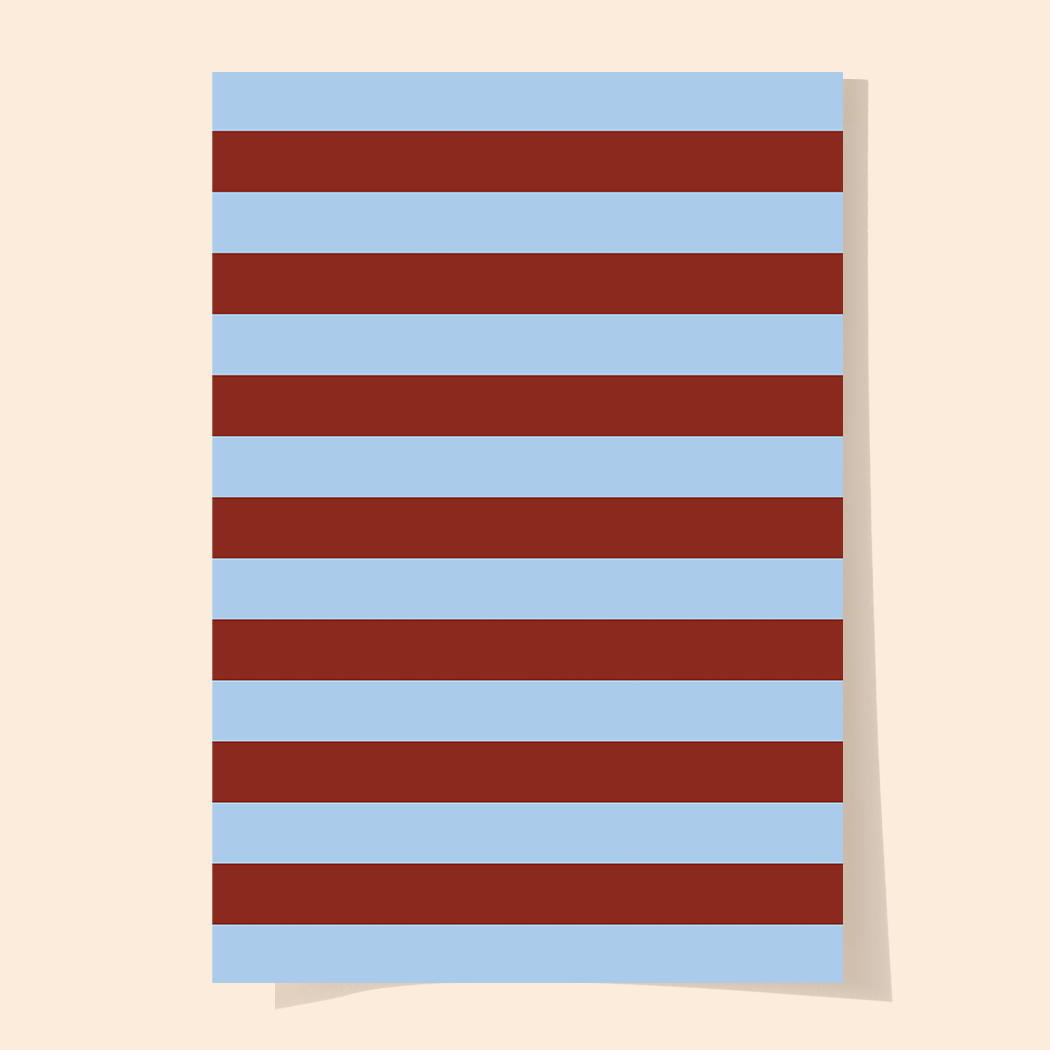 Wrapping Paper Roll/3 sheets - Cobalto