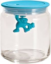 Cannister Glass Little Man