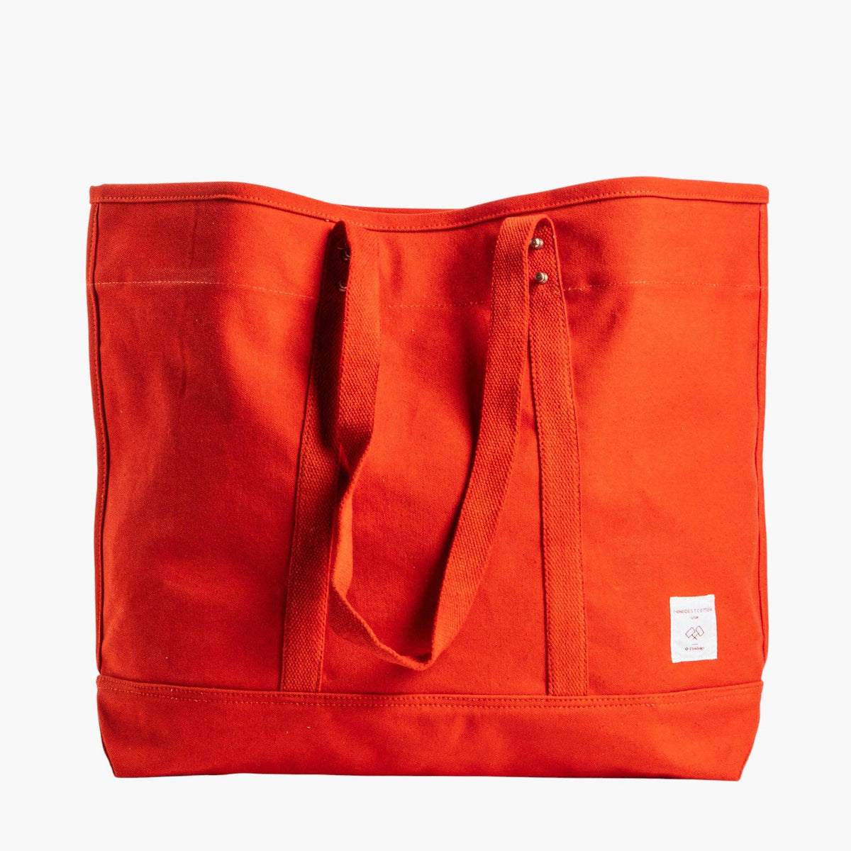 Bag Large East West Tote | Persimmon