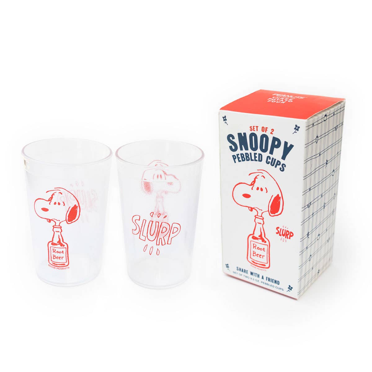 Cup Pebbled 3P4 x Peanuts® - Snoopy Root Beer