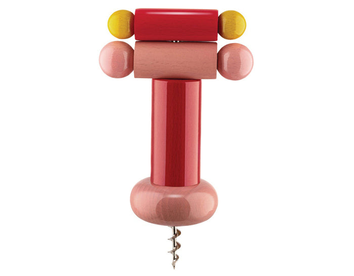 Corkscrew Beech-wood Sottsass