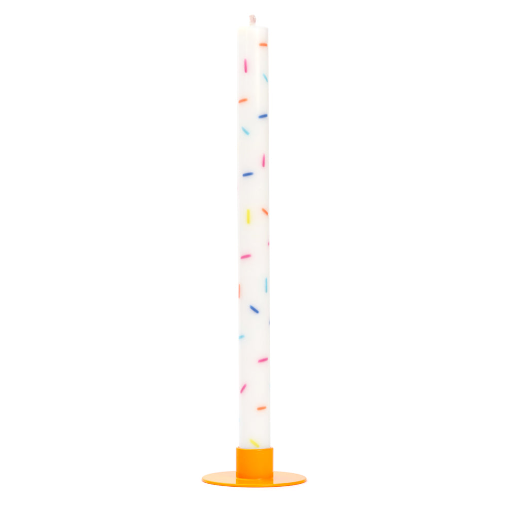 Geometric Candle: Celebrate by Not The Girl Who Misses Much