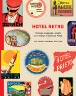 Sticker Book Vintage Luggage Labels
