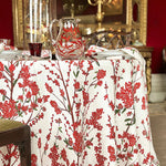 Tablecloth Linen Round 102" 'Les Airelles'